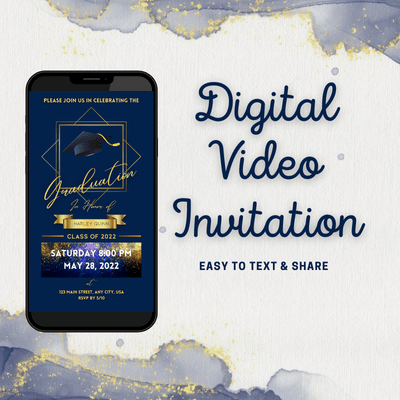 Video Graduation Invitation